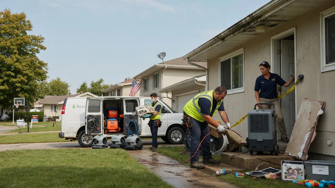Water Damage Restoration in East Providence, RI near me